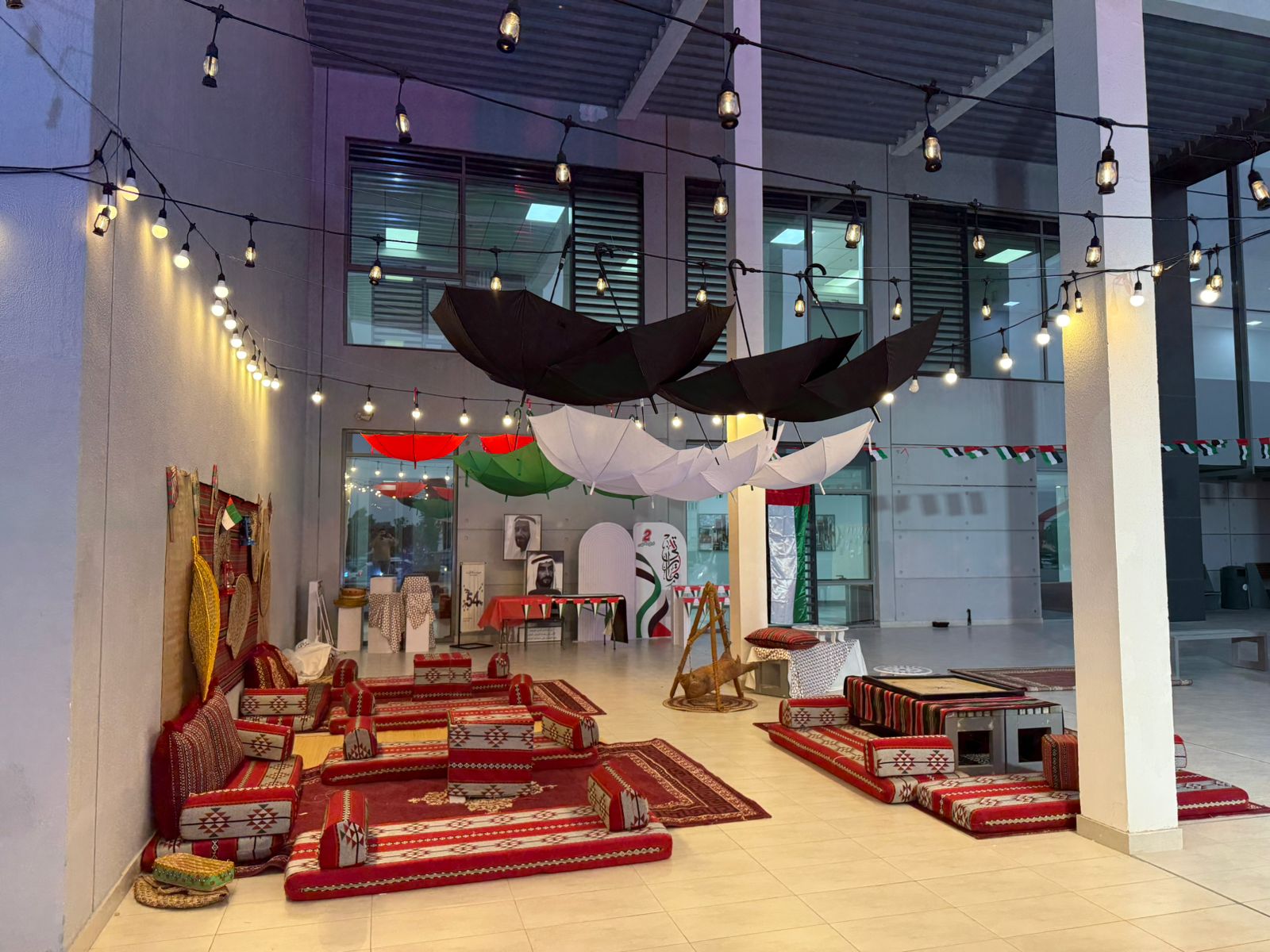 Ajman — Decorations services: Uae National Day Majlis Hall